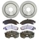 low-dust ceramic brake pads