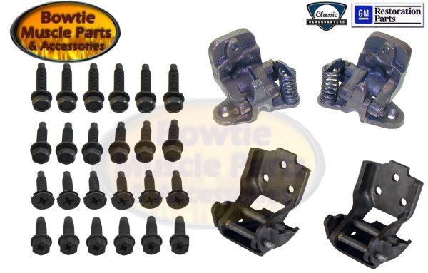 Door Hinge Bolt Kit 1966-1967 Chevelle el Camino 67 Camaro does both sides