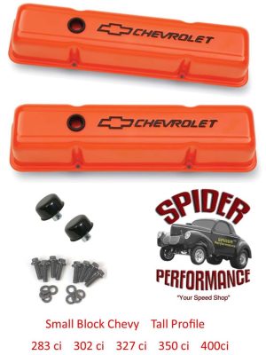 BOWTIE ORANGE valve cover