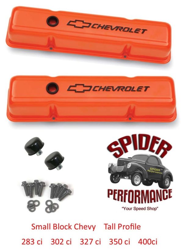 BOWTIE ORANGE valve cover